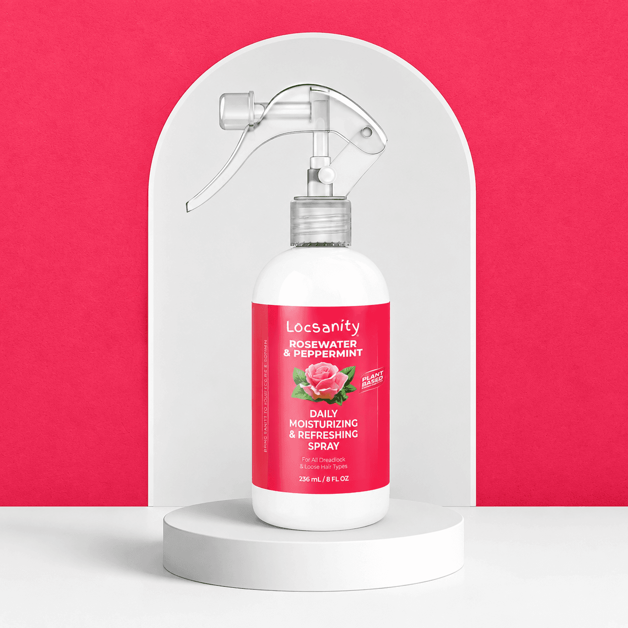 Locsanity Rosewater and Peppermint Daily Moisturizing/Refreshing Spray